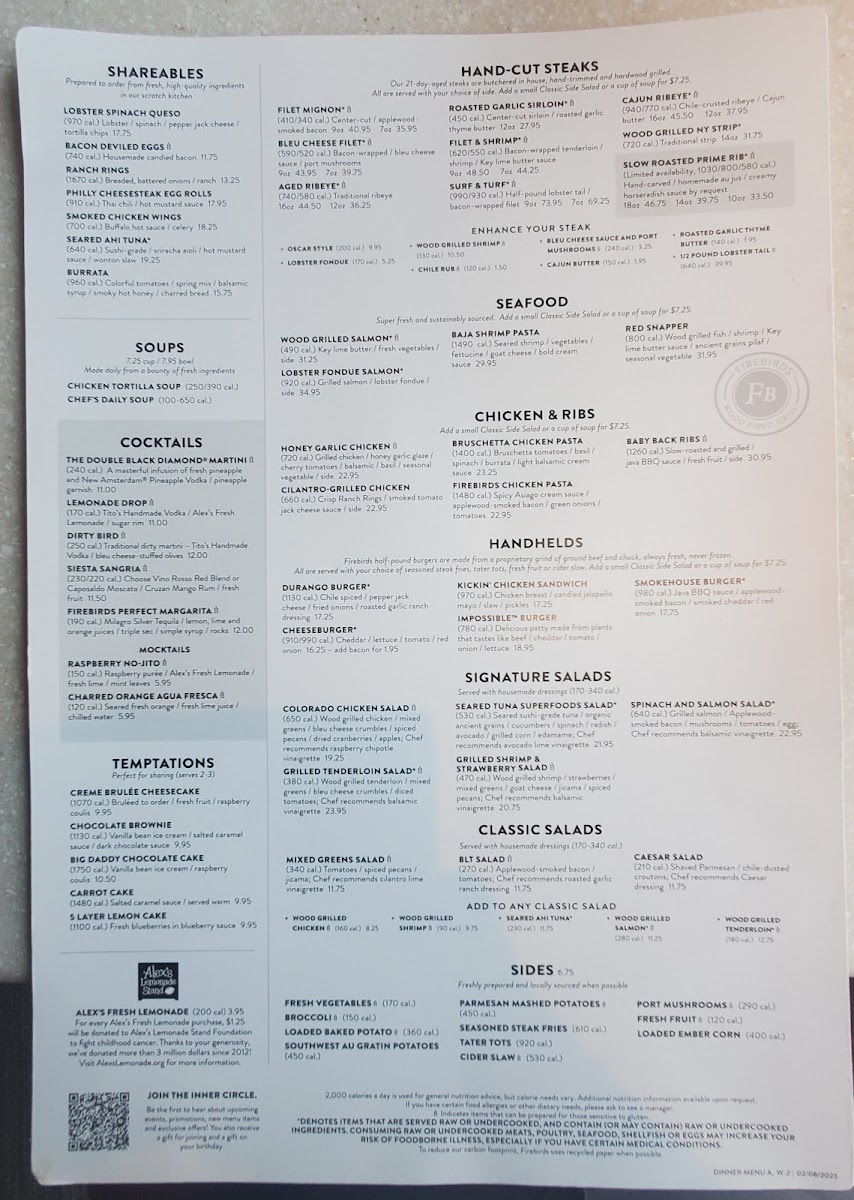 Menu Firebirds Wood Fired Grill-10