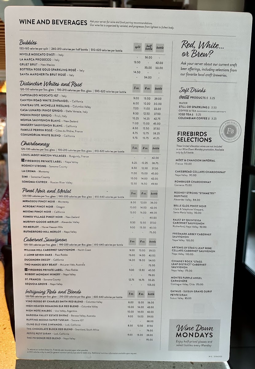 Menu Firebirds Wood Fired Grill-8